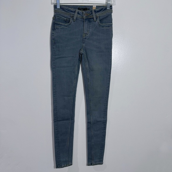 NWT PRANA Soma Jean Slim Fit Classic Blue Size 0/25 Minimalist Casual Stretch - Picture 2 of 13